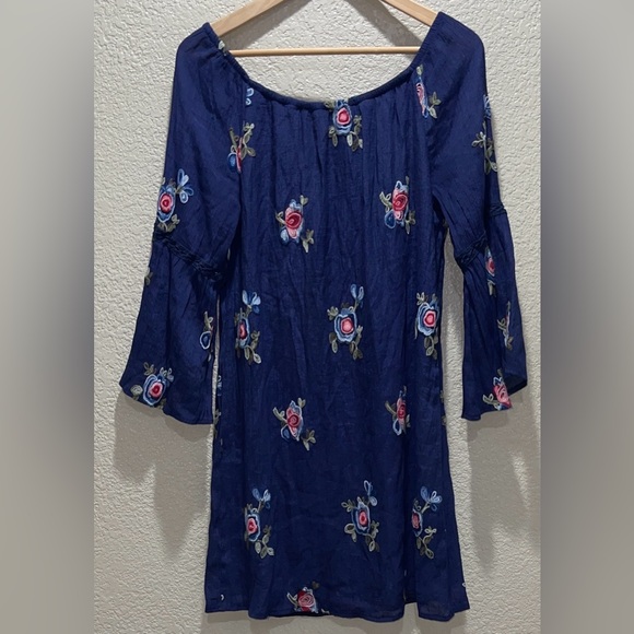 fig and flower embroidered dress fig and flower | Dresses | Fig And Flower Dark Green Embroidered Dress
